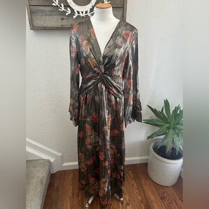 maxi dress flowy bottom Hot Tropics Maxi Dress – Bella Mia